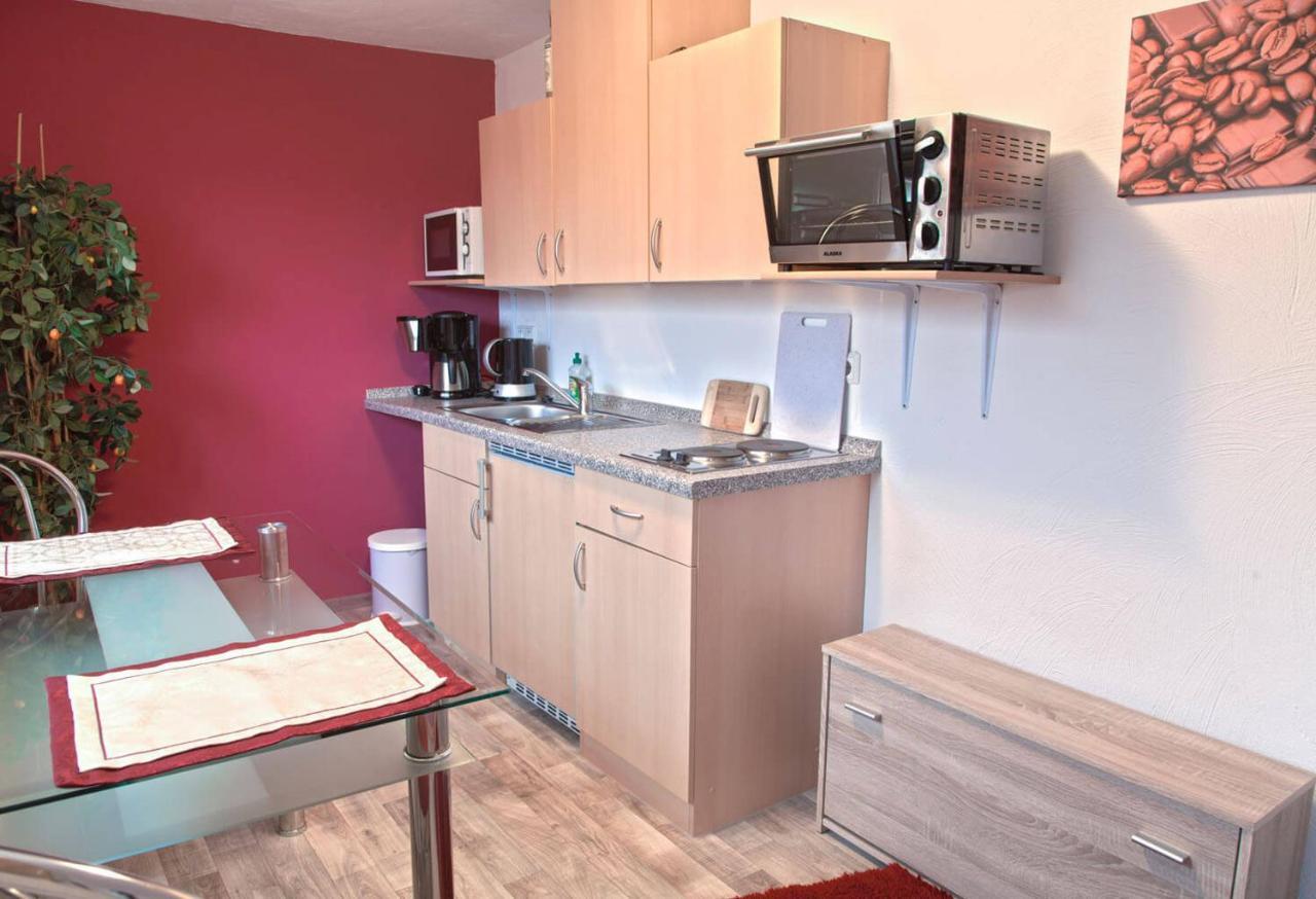 Apartmenthaus Am Grun Brochthausen Zewnętrze zdjęcie